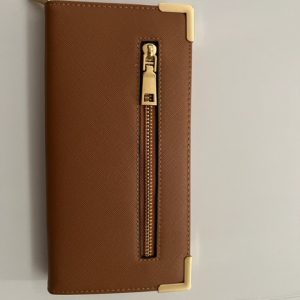 Product Image and Link for Women’s Faux Leather Light Brown 3-Compartment Wallet – Item 3131