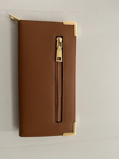 Product Image and Link for Women’s Faux Leather Light Brown 3-Compartment Wallet – Item 3131