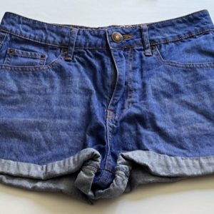 Product Image and Link for Women’s Forever 21 Low-Rise Denim Shorts (Size S) – Item 3121