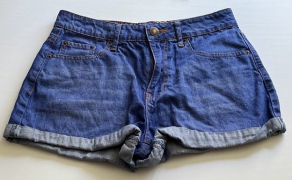 Product Image and Link for Women’s Forever 21 Low-Rise Denim Shorts (Size S) – Item 3121