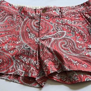 Product Image and Link for Women’s Old Navy Paisley Pink Shorts (Size 6) – Item 3117