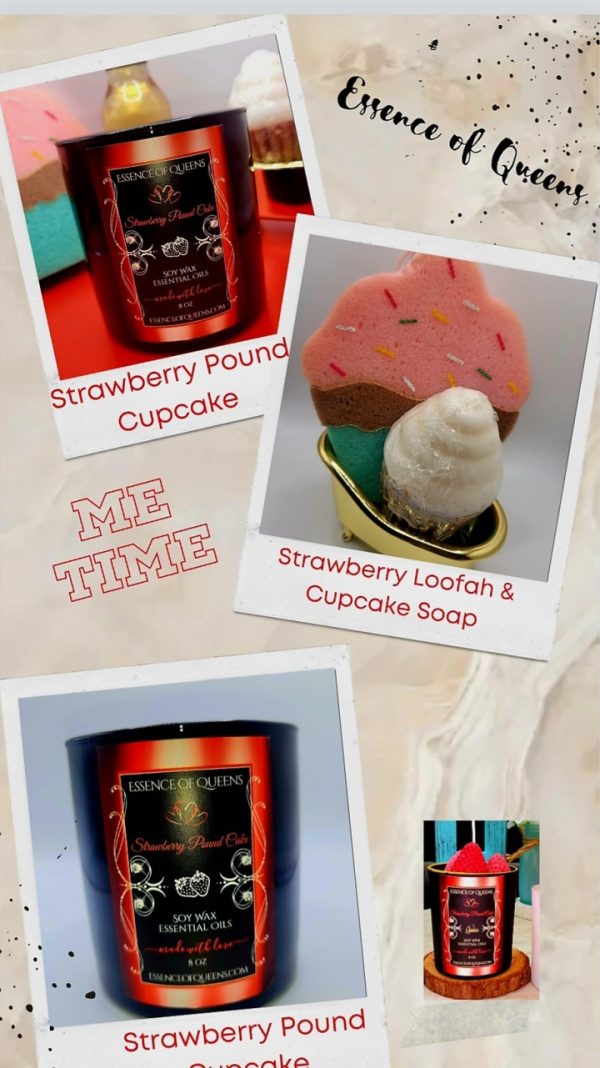 Product Image and Link for Me Time Gift Set Strawberry Pound Cupcake