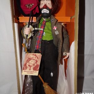 Product Image and Link for Flambro Emmett Kelly Jr. “CLOWN” Original in Box 15″