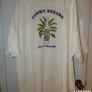 Product Image and Link for Tommy Bahama Hawaiian Shirt 100% Silk LET IT BREATHE Short Sleeve 3XB