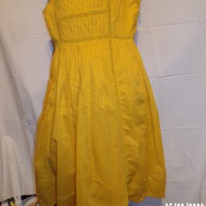 Product Image and Link for J Crew Spaghetti Strap Yellow Sun Dress Point Sur Size 0 NWT
