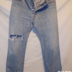 Product Image and Link for Light Blue RE/DONE LEVIS DISTRESSED JEANS