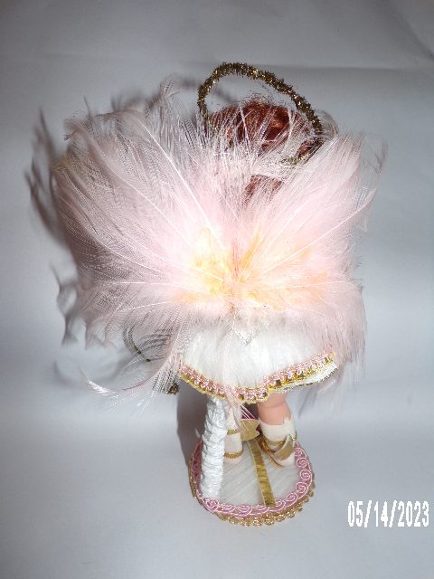 Product Image and Link for Vintage Madame Alexander CUPID Doll #13860 w/Bow 8″