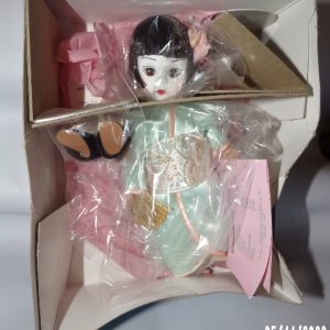 Product Image and Link for Vintage Madame Alexander International Doll #526 Japan DOLL in Box w/Tags 8″