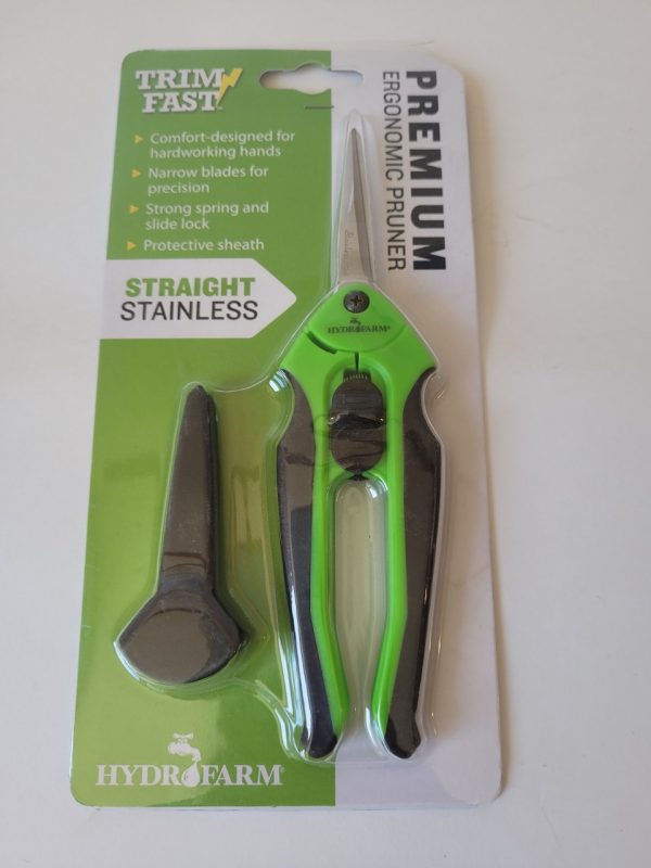 Product Image and Link for Trim Fast Premium Ergonomic Pruner with sheath – Straight stainless