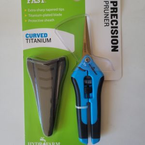 Product Image and Link for Trim Fast Precision Curved Titanium Blade Pruner with sheath