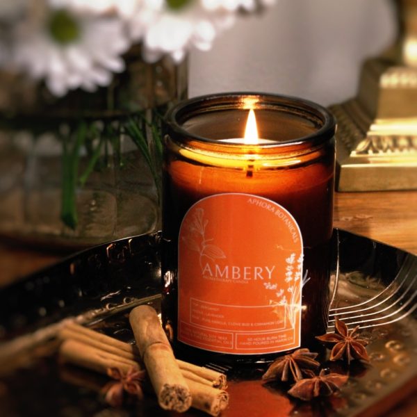 Product Image and Link for Ambery Aromatherapy Candle