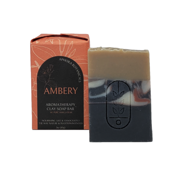 Product Image and Link for Ambery Aromatherapy Clay Soap Bar