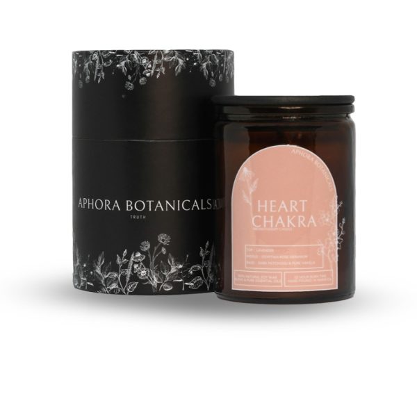 Product Image and Link for Heart Chakra Aromatherapy Candle