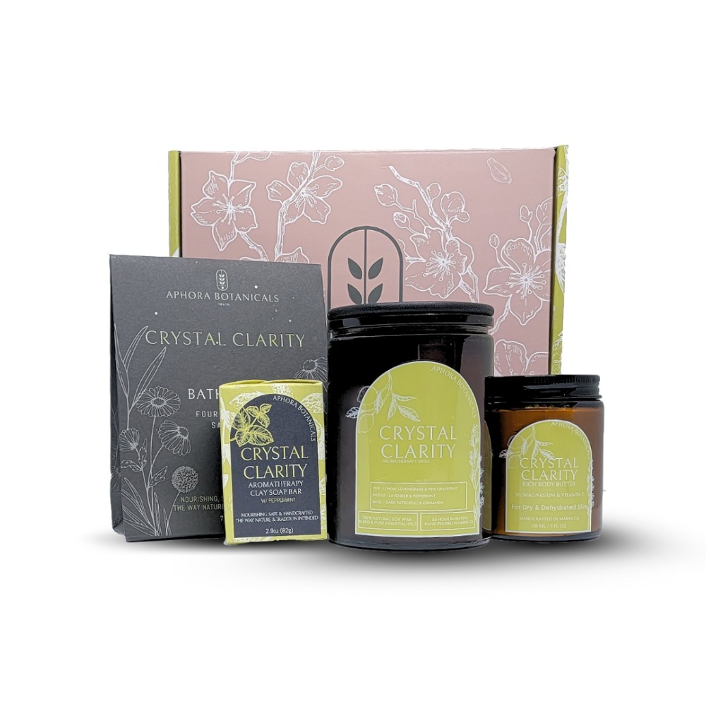 Crystal Clarity Aromatherapy Collection Gift Box California Shop Small