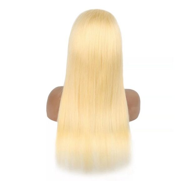 Product Image and Link for Blonde (613) Straight Lace Front Human Hair Wig| By Vanda Salon Hair Loss Solutions