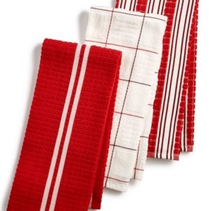 Product Image and Link for 3-Pc. Terry Cloth Kitchen Towels – Martha Stewart Collection