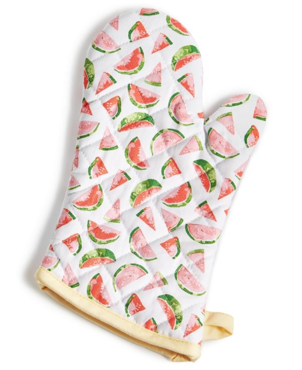 Product Image and Link for Oven Mitt – Watermelon-Print – Martha Stewart Collection