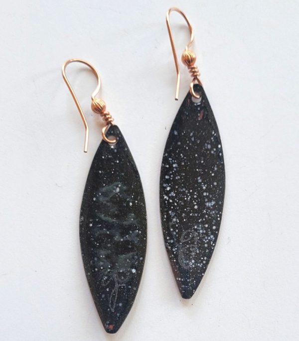 Product Image and Link for Autumn Tone Shuteye Earrings