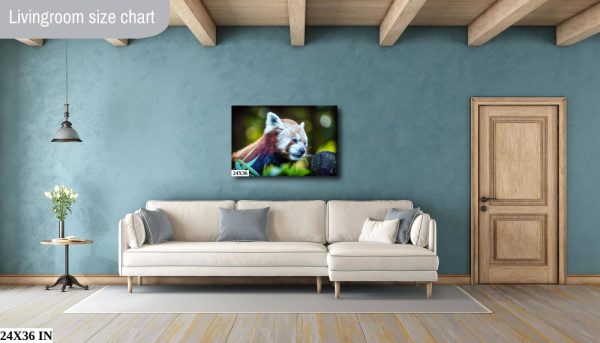 Product Image and Link for Red Panda Print
