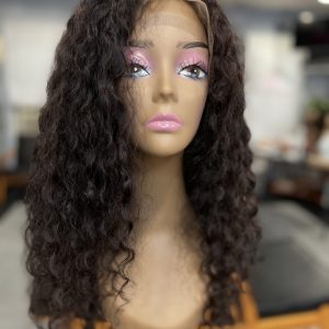 Product Image and Link for Deep Curly Lace Front Human Hair Wig| By Vanda Salon Hair Loss Solutions