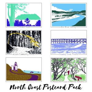 Product Image and Link for North Coast Postcard Pack – Six Assorted Postcards