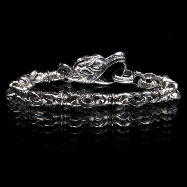 Product Image and Link for Geo 007- Hand Made – Sterling Silver Bracelet