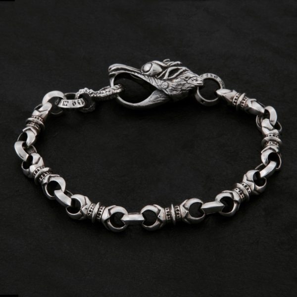 Product Image and Link for Geo 007- Hand Made – Sterling Silver Bracelet