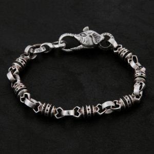 Product Image and Link for Geo 009 – Hand Made – Sterling Silver Bracelet