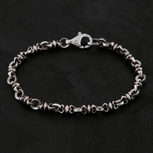 Product Image and Link for Geo 011 – Hand Made – Sterling Silver Bracelet
