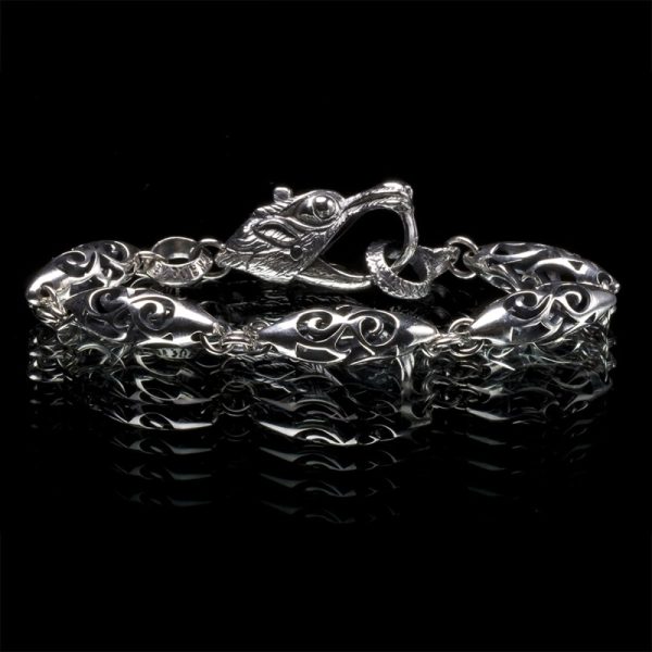 Product Image and Link for Geo 013 – Hand Made – Sterling Silver Bracelet