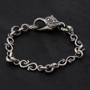 Product Image and Link for Geo 015 – Hand Made – Sterling Silver Bracelet