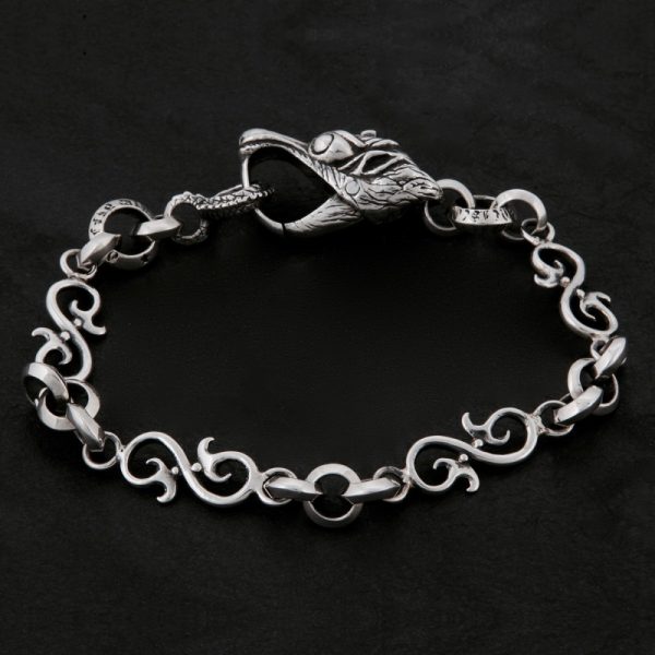 Product Image and Link for Geo 016- Hand Made – Sterling Silver Bracelet