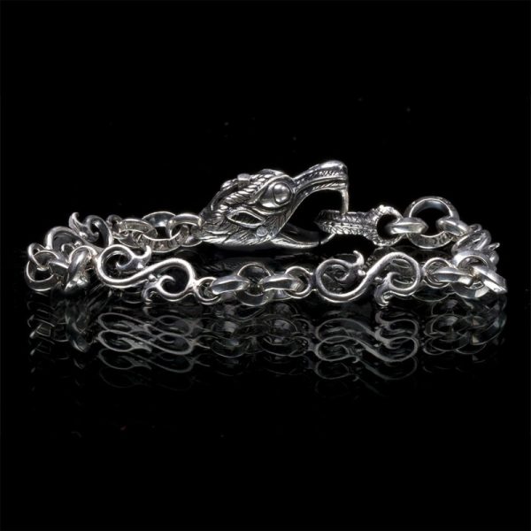 Product Image and Link for Geo 016- Hand Made – Sterling Silver Bracelet