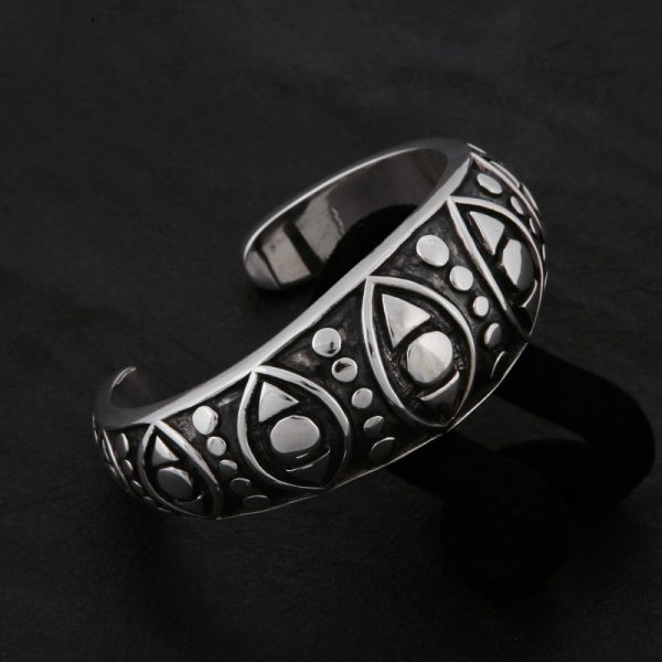 Product Image and Link for Geo 038 – Hand Made – Sterling Silver Bracelet