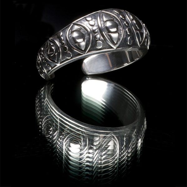 Product Image and Link for Geo 038 – Hand Made – Sterling Silver Bracelet