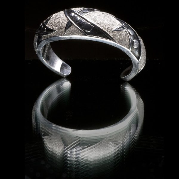 Product Image and Link for Geo 039 – Hand Made – Sterling Silver Bracelet