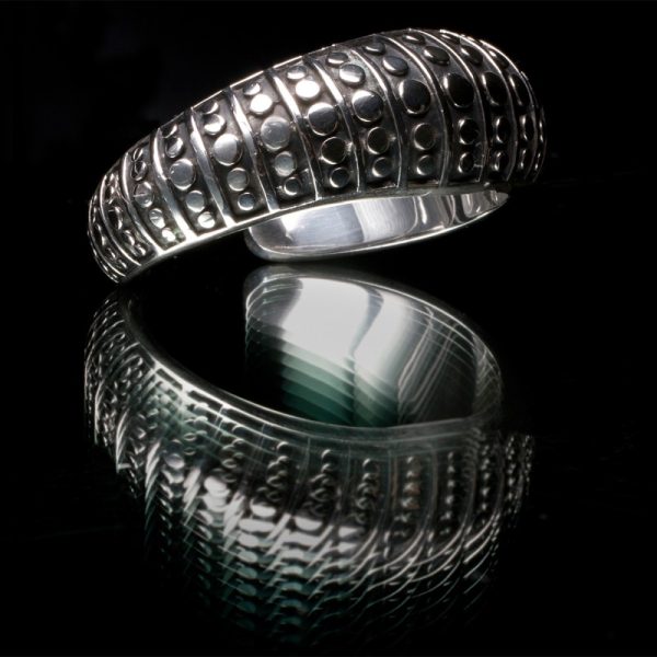 Product Image and Link for Geo 040 – Hand Made – Sterling Silver Bracelet