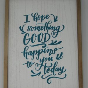 Product Image and Link for Good Things Happen Box Framed