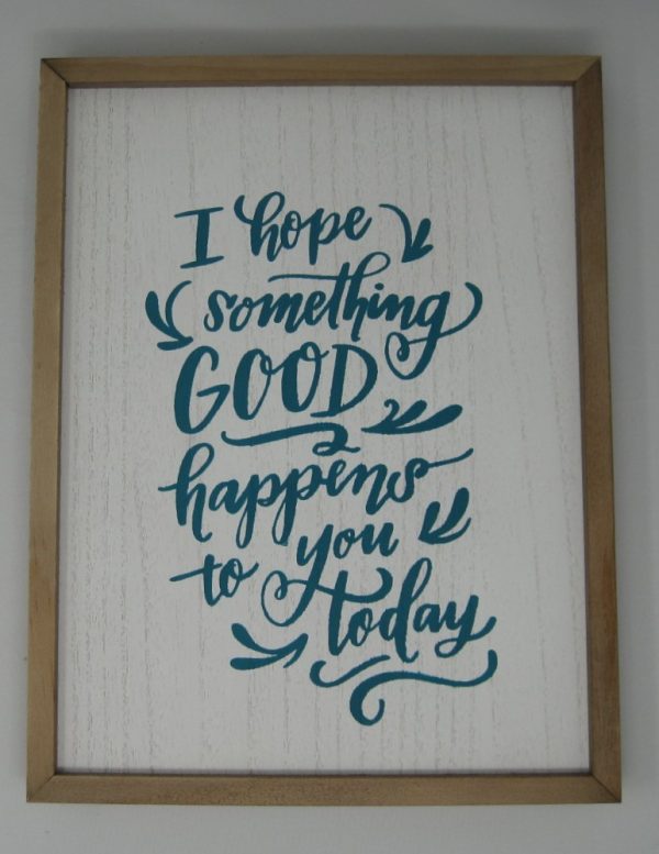 Product Image and Link for Good Things Happen Box Framed