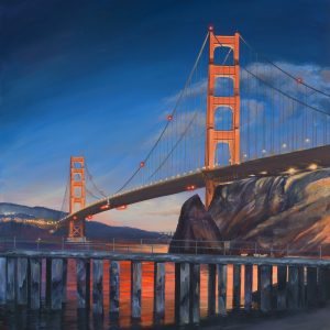 Product Image and Link for “International Orange Spice” Painting – Paper Print