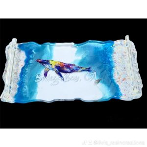 Product Image and Link for Bodega Bay Serving Tray Epoxy Resin Handmade