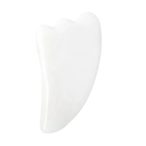 Product Image and Link for Natural White Jade Horn Gua Sha