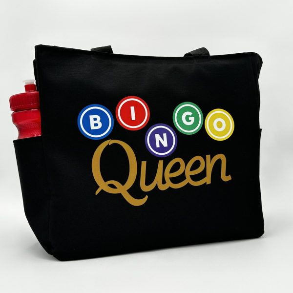 Product Image and Link for One-of-a-kind Essential Tote Bag BINGO Queen