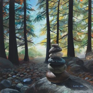 Product Image and Link for “You Rock, Rocks!” Painting – Paper Print