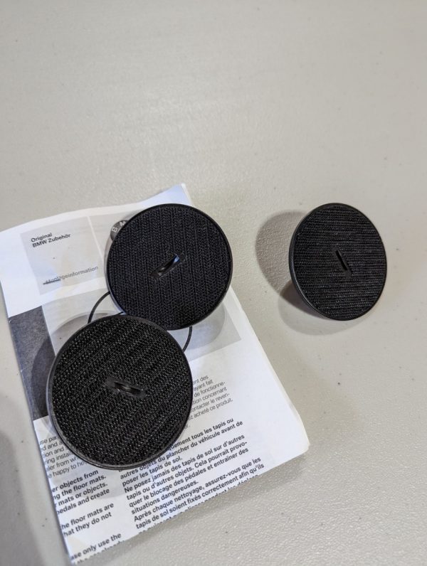 Product Image and Link for BMW Floor Mat Holder