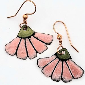 Product Image and Link for Peach Blossom Earrings