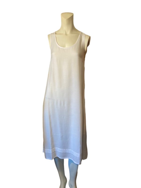 Product Image and Link for Sleeveless Round Neck Shirt with Side Slits