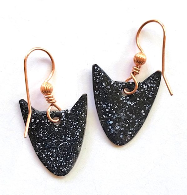 Product Image and Link for Wicked Tuxedo Kitty Earrings