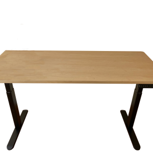 Product Image and Link for Wood Desktop with 2-Stage Frame