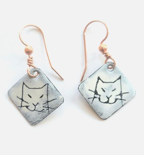 Product Image and Link for Wicked Kitty Earrings